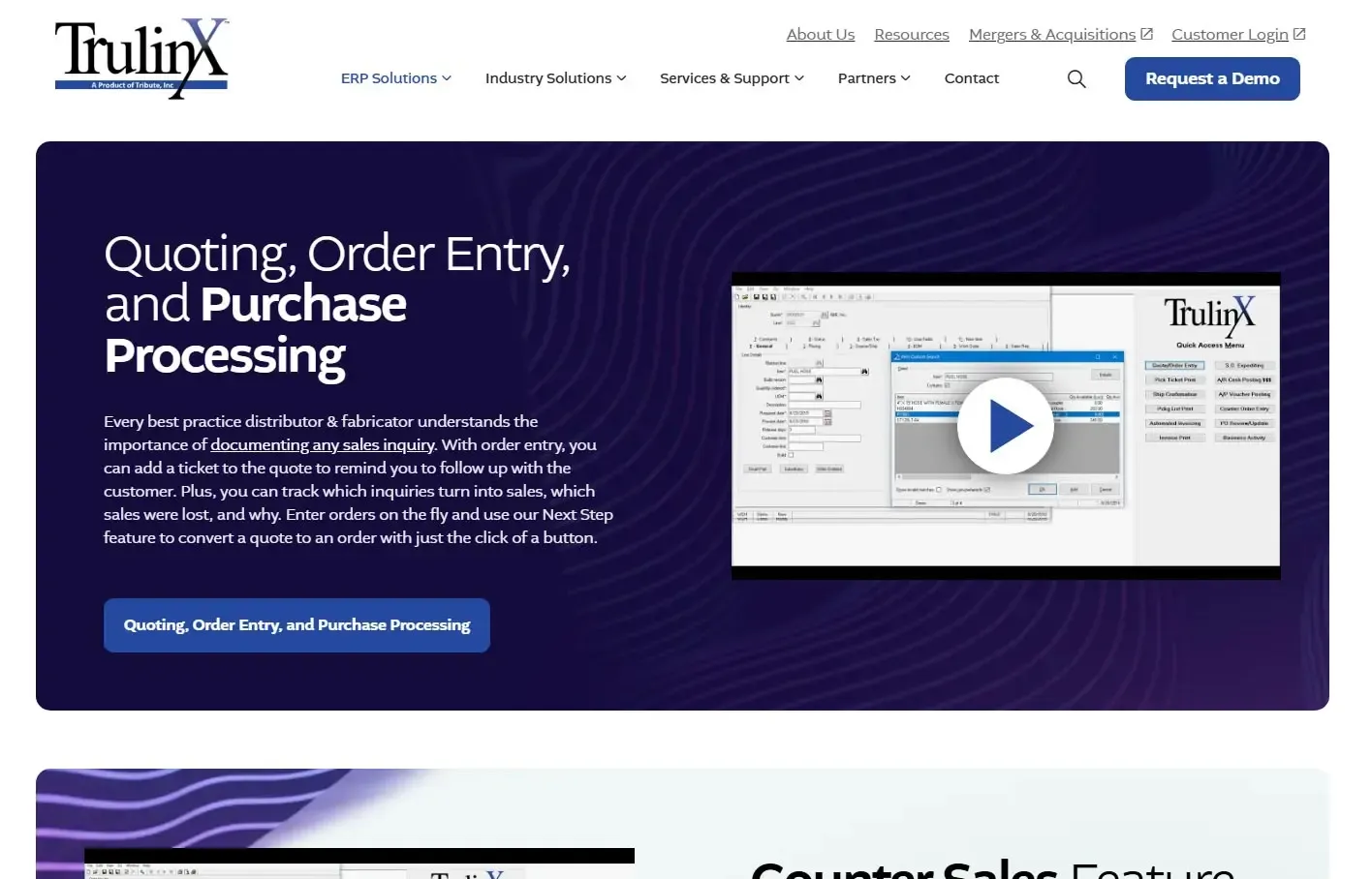 Tribute Umbraco Website Redesign