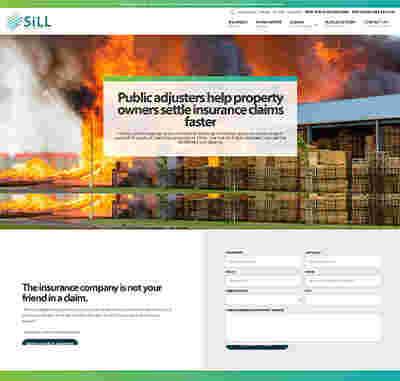 Sill website design