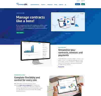 Contract URL website design