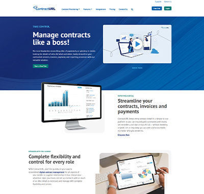 Contract URL website design