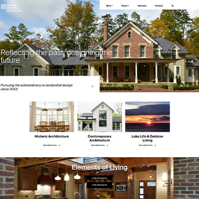 Clemens Architecture Northeast Ohio website design
