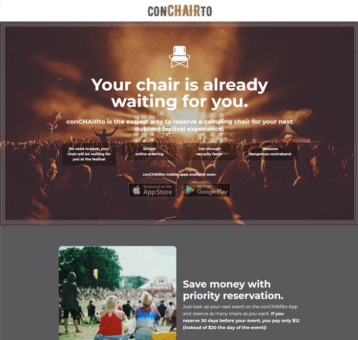 Conchairto Website
