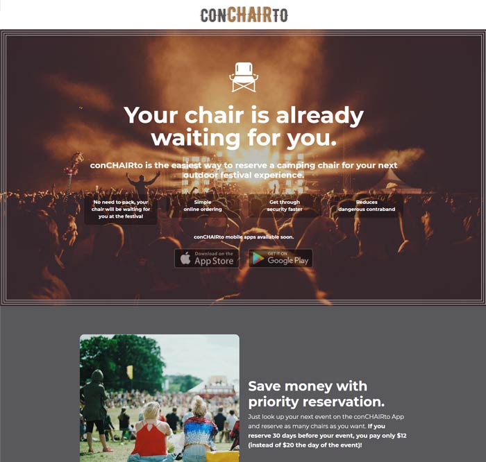 Conchairto Website