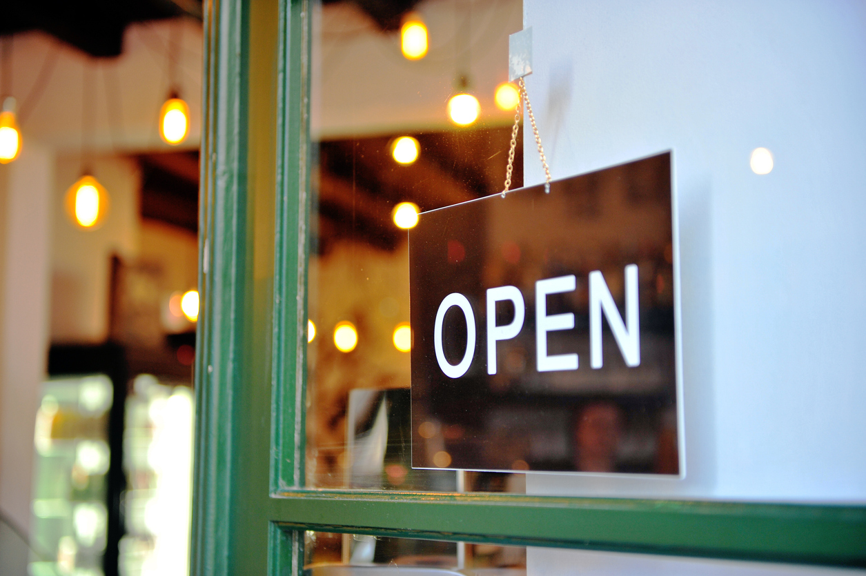 business open sign