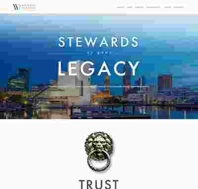Western Reserve Trust website design