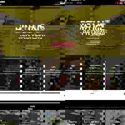 Biothane website design