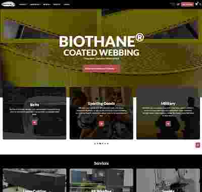 Biothane website design