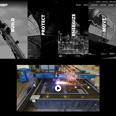 AT&F Cleveland website design